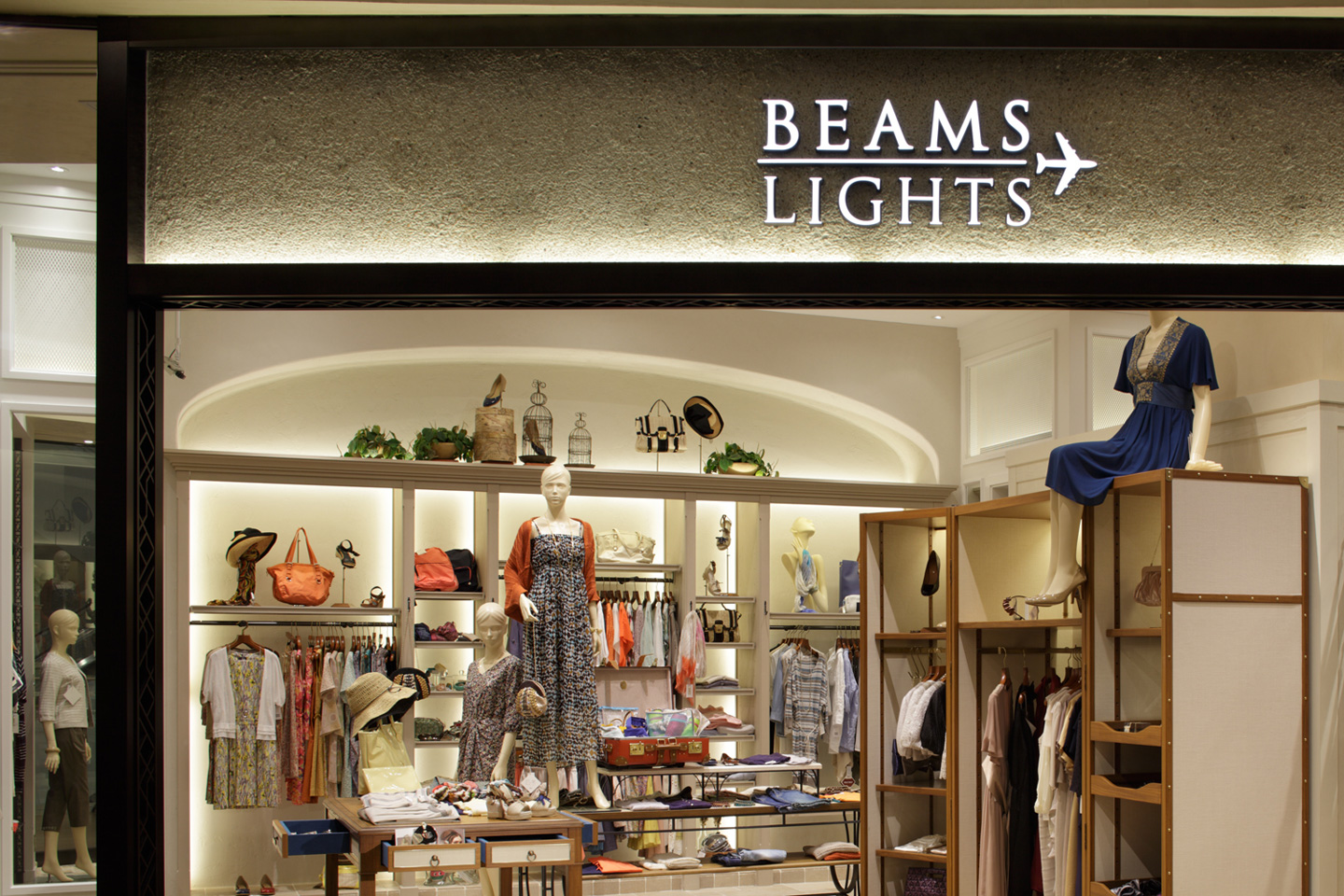 BEAMS LIGHTS Diver City Tokyo Plaza